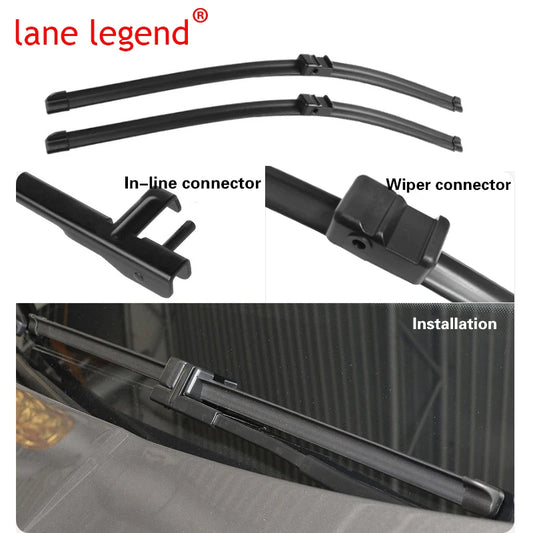 Ruitenwisserbladen voor Volkswagen VW Touran 2003 2004 2005 2006 Voorruit Voorruit 28"+28"+16"