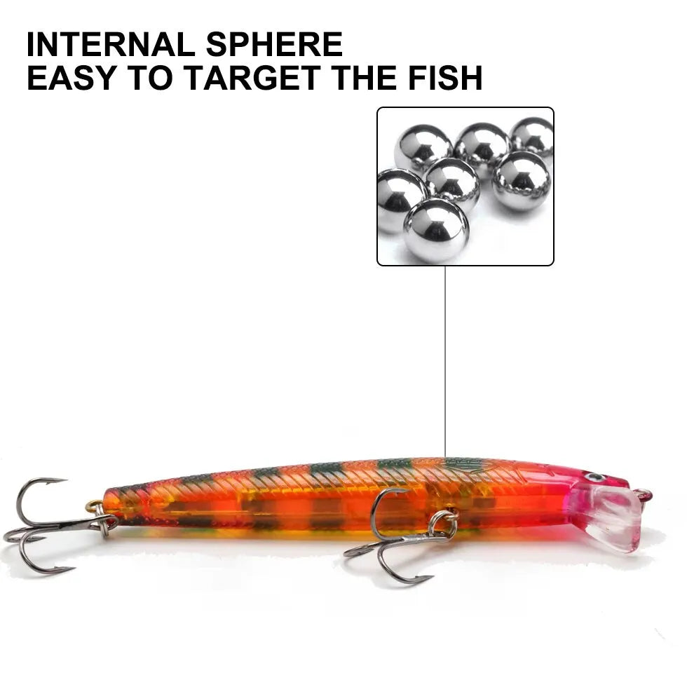 10 Pcs Fishing Lure Set Mini Fishing