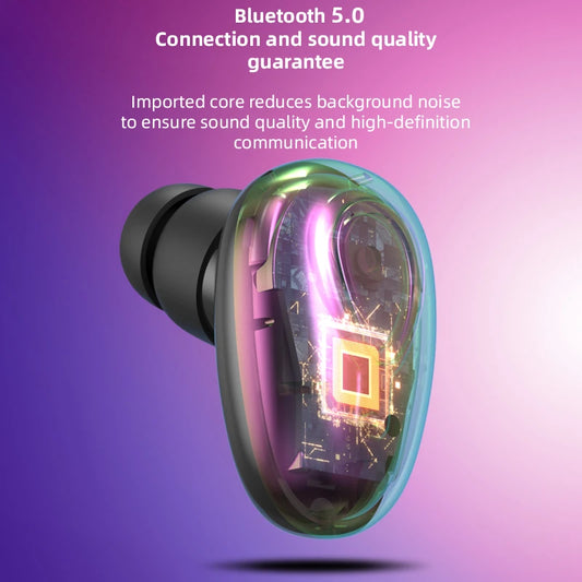 Mini Invisible Wireless Earphones Bluetooth 5.0 Headphone