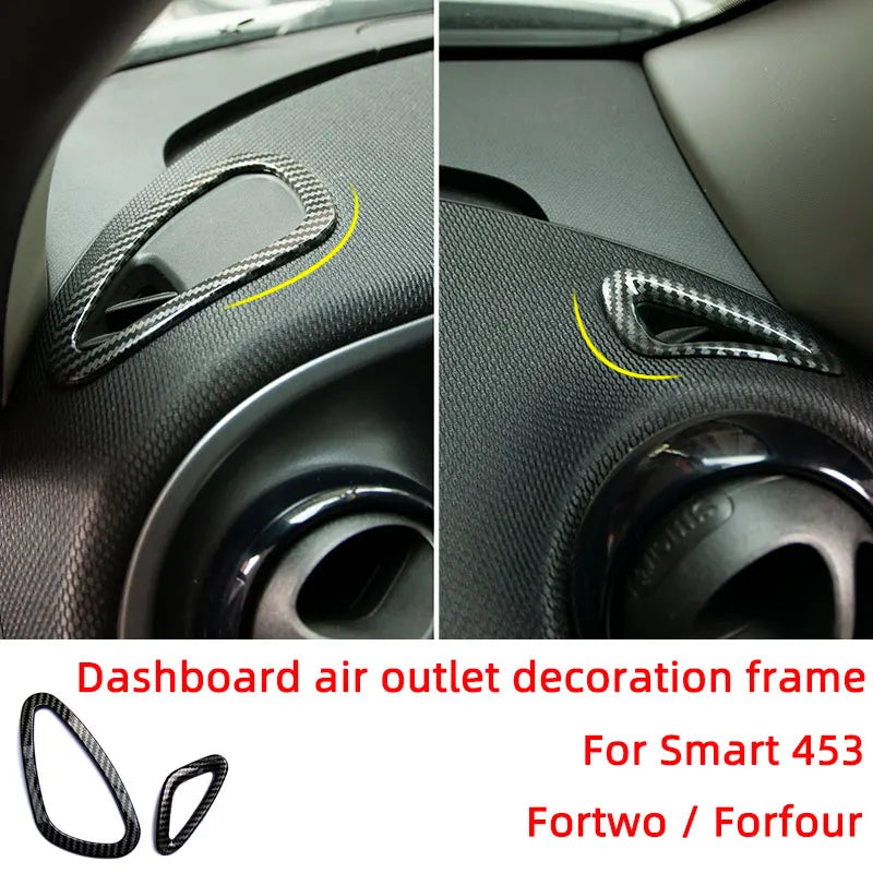 Dashboard Air Outlet Decoration Frame Car Stickers For Mercedes