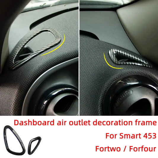 Dashboard Air Outlet Decoration Frame Car Stickers For Mercedes