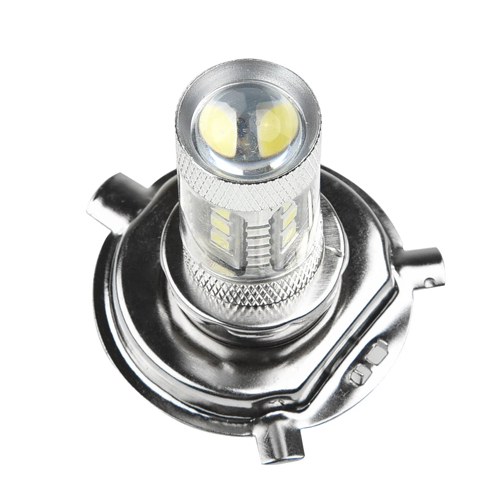 2Pcs 8000K H4 9003 HB2 LED Car Headlight