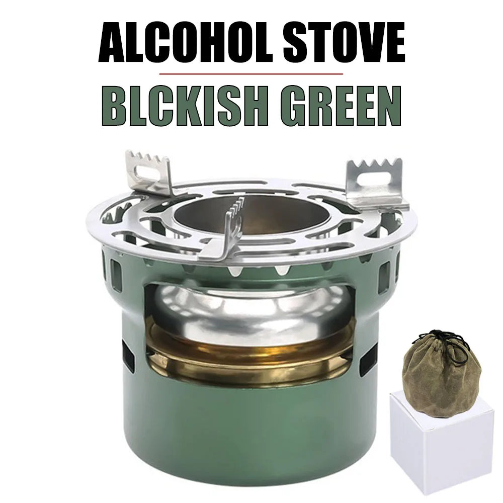 Kampeeruitrusting en accessoires Alcoholbrander Buitenkachel