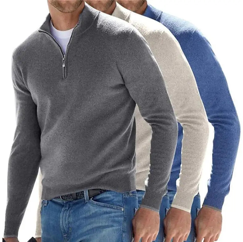 2025 Long Sleeved Sweater Men's Base Sweater for men in