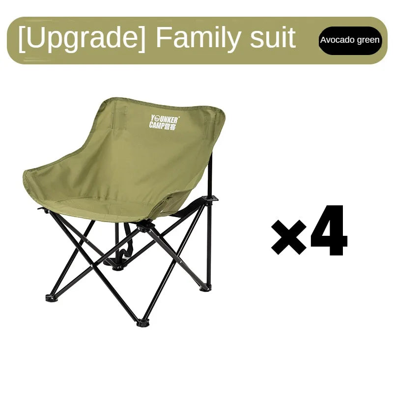 Outdoor Folding Moon Chair Portable Chair Camping