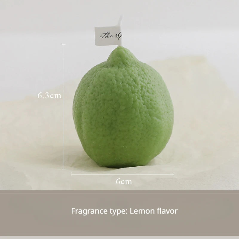 INS Decorative Fragrance Gift Lemon Candle