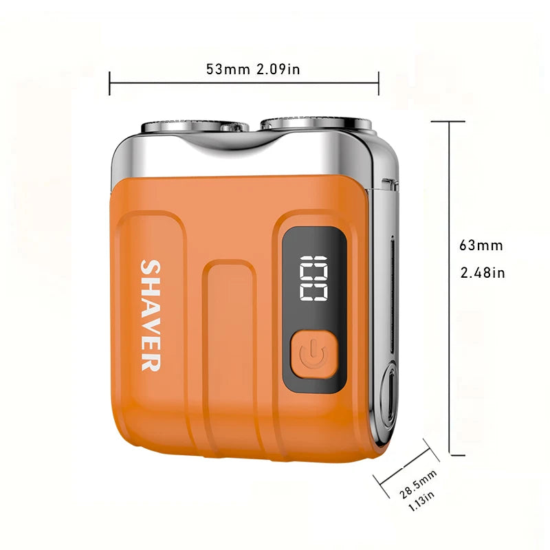 Smart shaver, electric razor, double head, full body