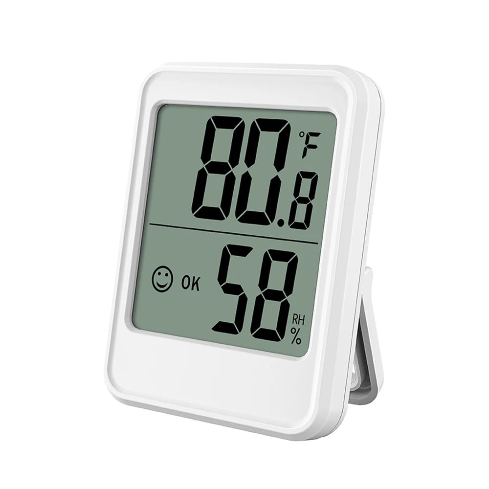Large Size LCD Digital Thermometer Hygrometer Indoor Room Electronic