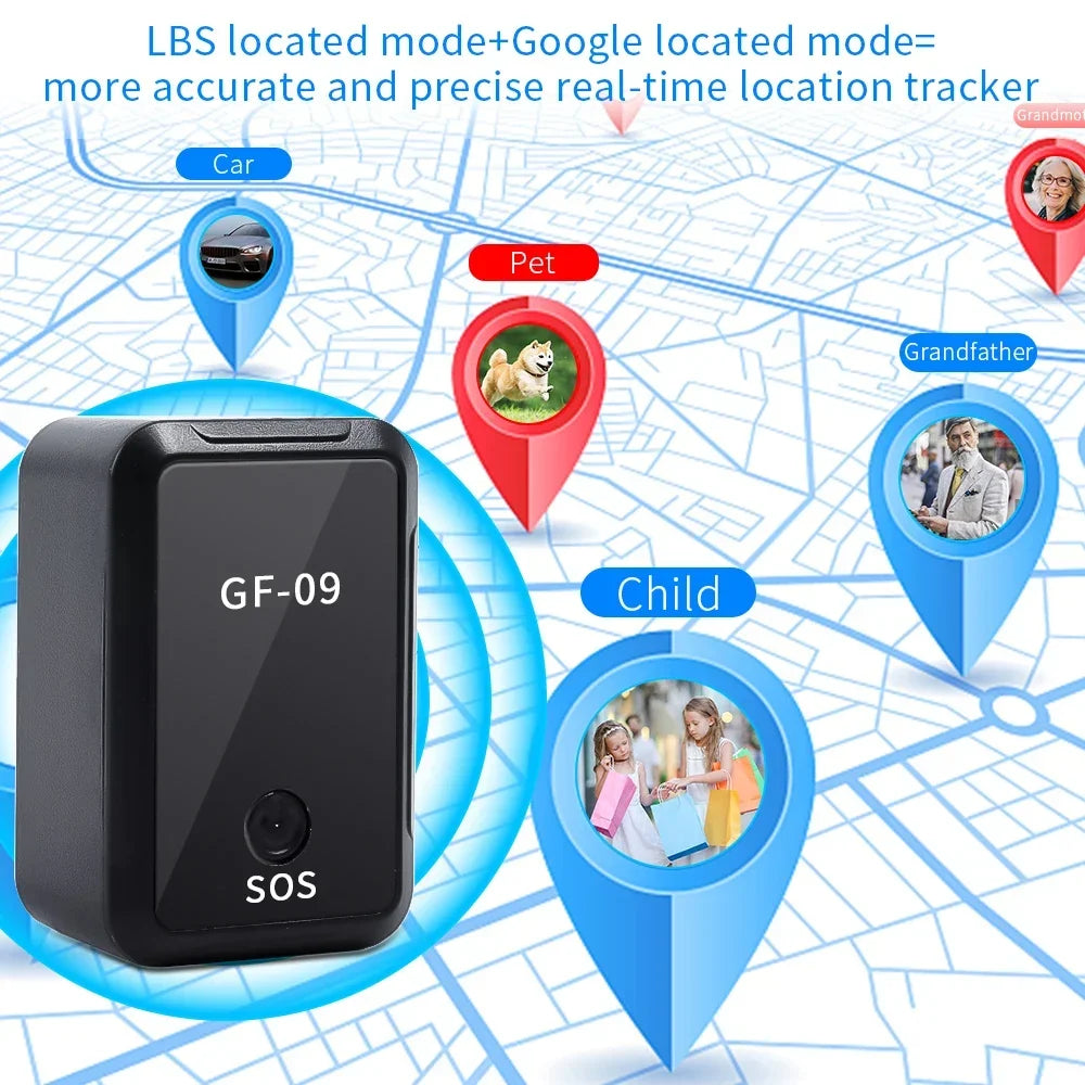 New GF21 GF09 GF07 Mini Vehicle GPS Tracker Wireless