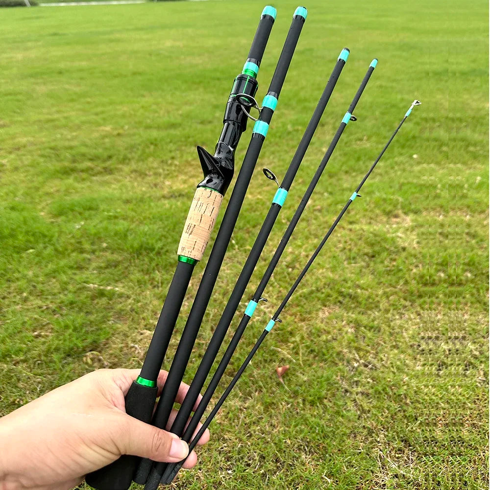 Casting Spinning Lure Fishing Rod Solid ML Tip 1.8/2.1m Ultralight