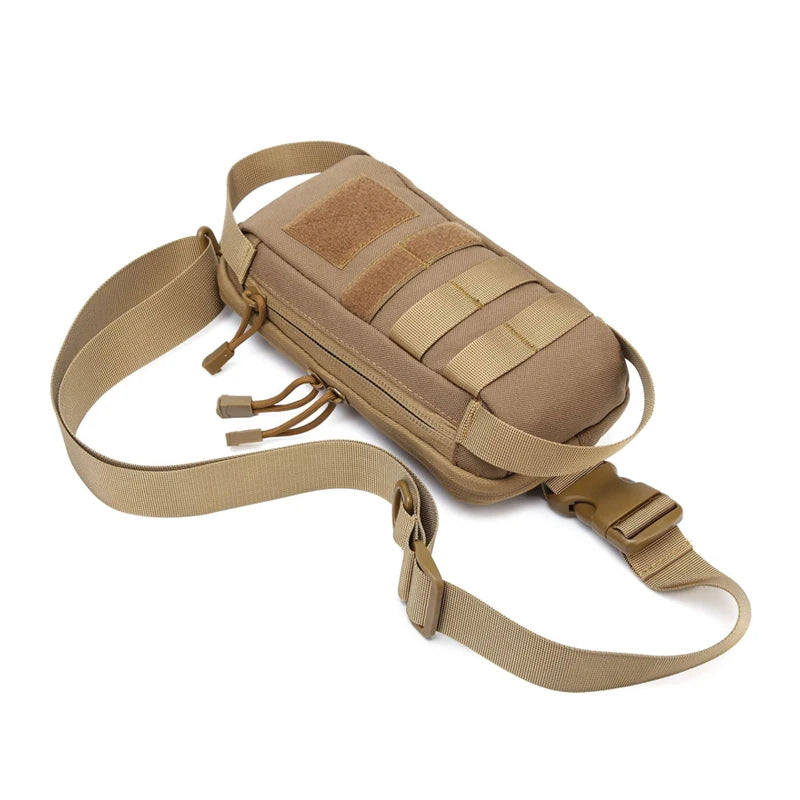 Sport Chest Bag for Men Waterproof Shoulder Sling Pack