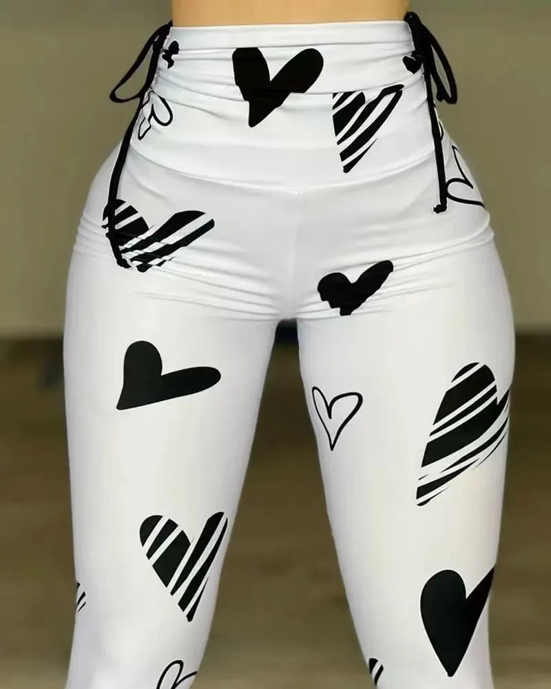 Leggings Dames Lange Broek Bodycon Slim Fit