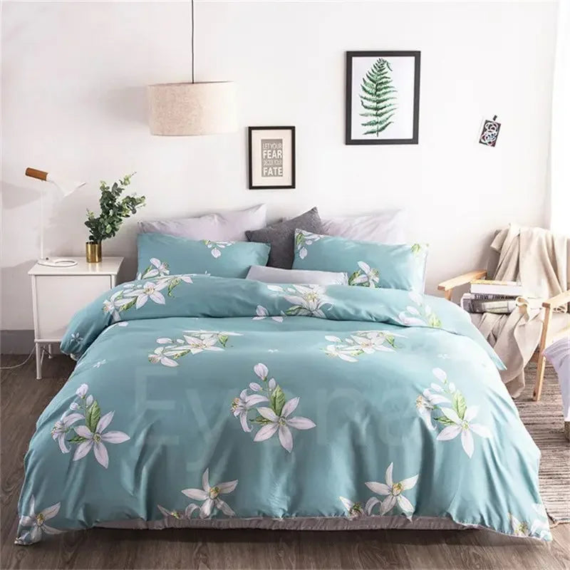 Single Double Duvet Covers Comfortable Suitable Cotton