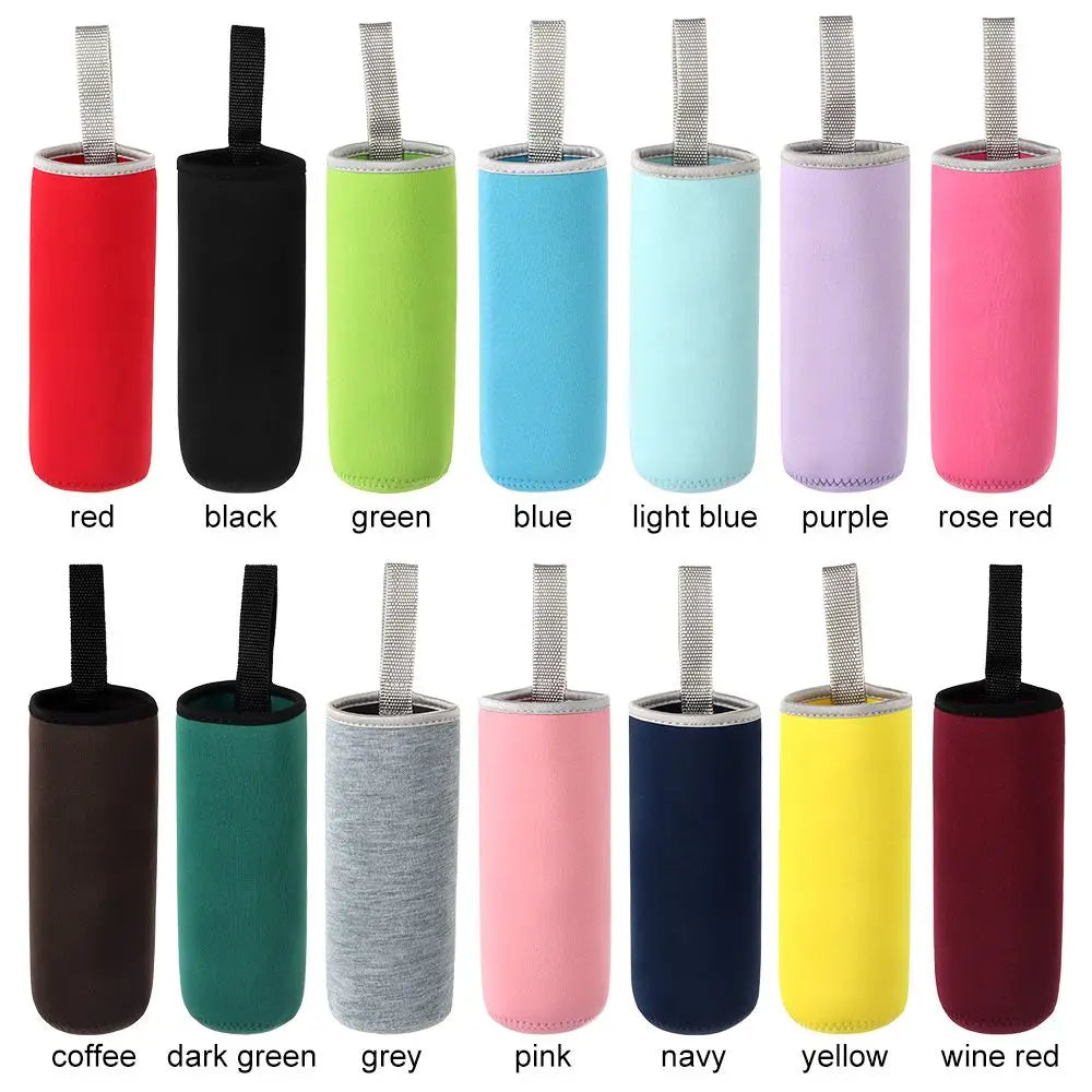 550ml Sport Water Bottle Cover Neoprene Insulator Sleeve Bag