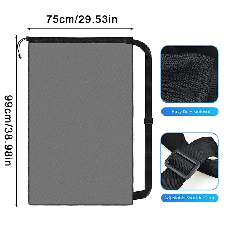 1 Pcs Large Capacity Drawstring Sports Bag