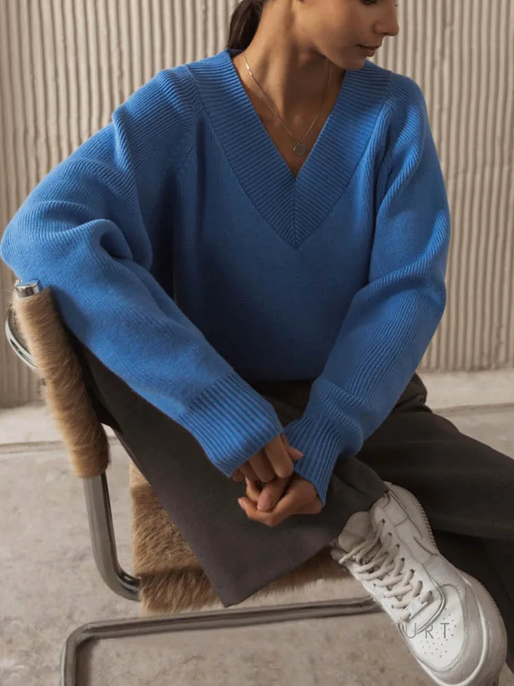 Fashion Sweater Woman Winter 2025 Vintage Oversize Sweaters