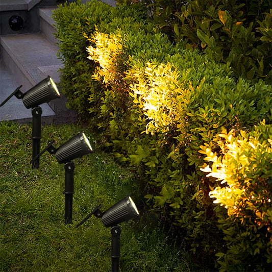 9LEDs Solar Spotlights, Outdoor Light Control,