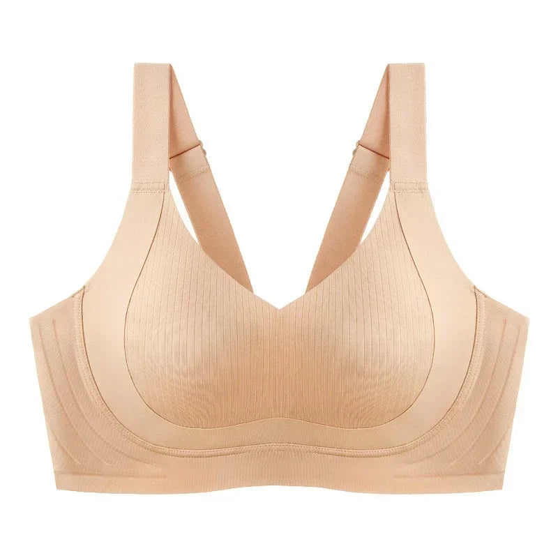 3-pack draadloze bh's Naadloze dunne comfort-bh