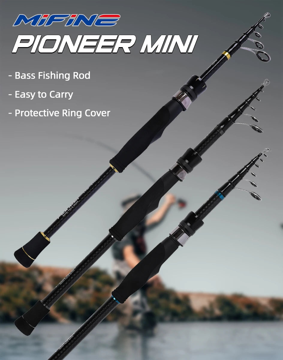 MIFINE PIONEER MINI Telescopic Fishing Rod 24T