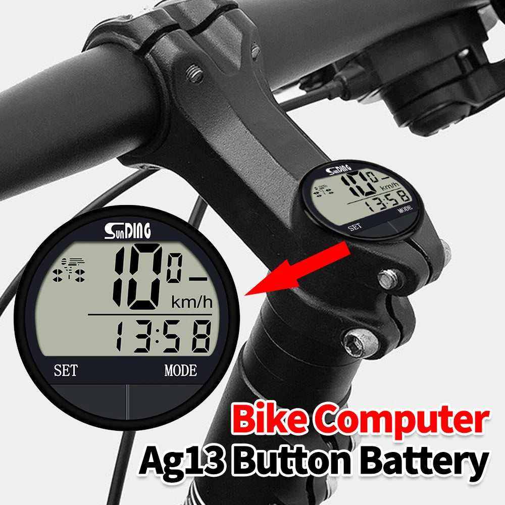 Bike Computer Bicycle Speedometer Cycling Odometer