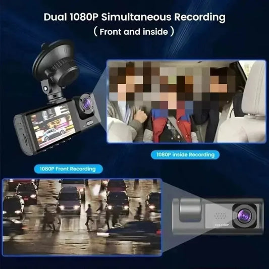 1080P Car Dvr 2/3 Camra Dash Cam for Cars Camera