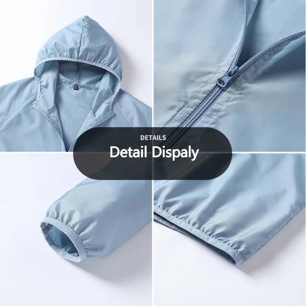 Summer Men's Sun Protection Clothing