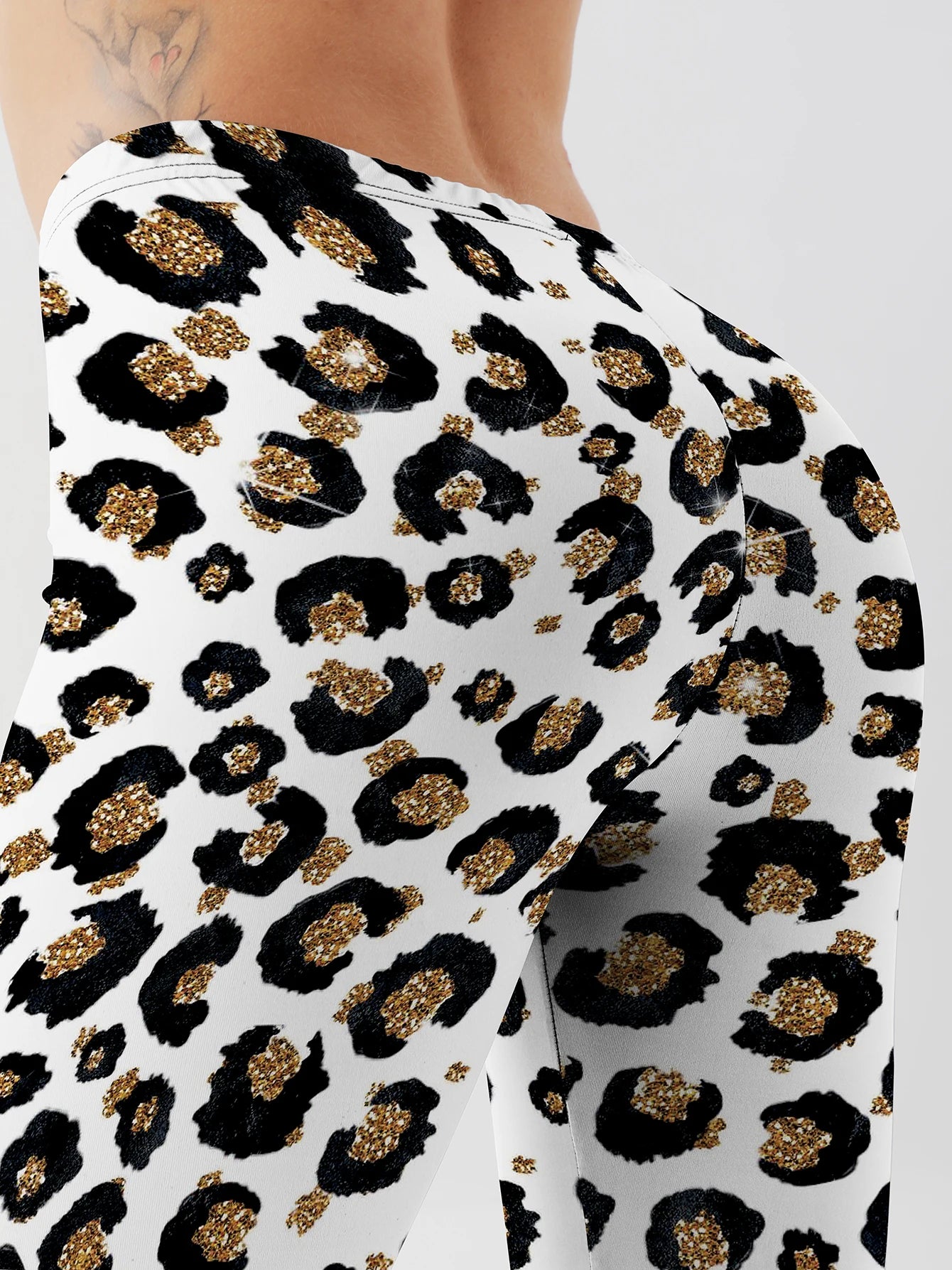 Women Leopard Printed Leggings For Fitness