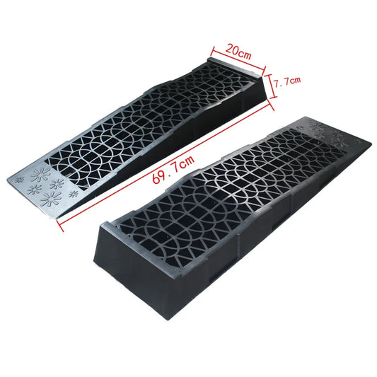 5000KG Capacity Heavy Duty Car Ramps 70cm Plastic Portable
