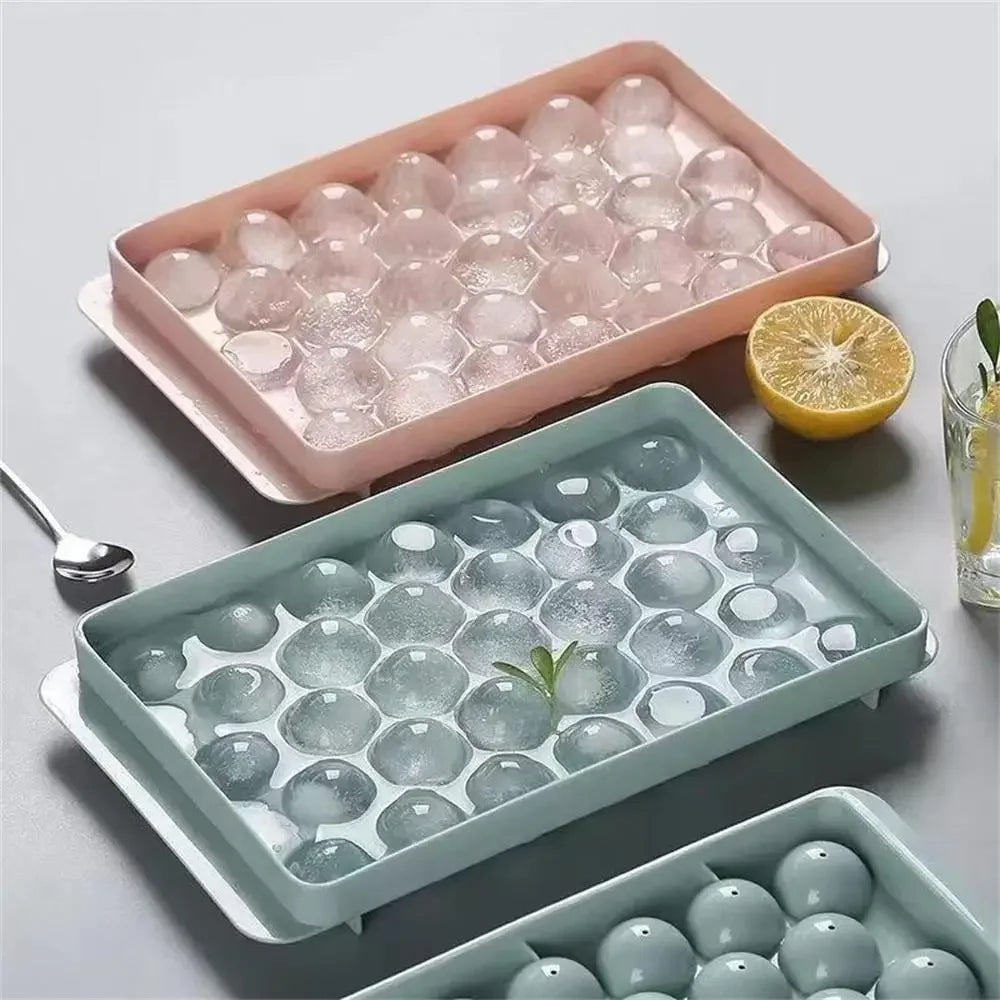 3D ronde ijsblokjesvorm met deksel IJsbal Creatieve