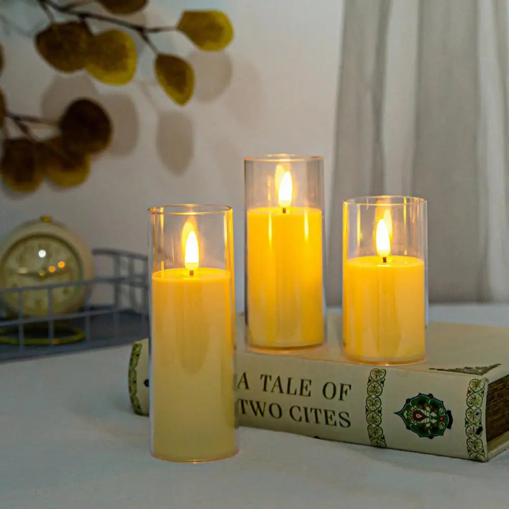 LED Candle Lamp Realistic Looking Flameless