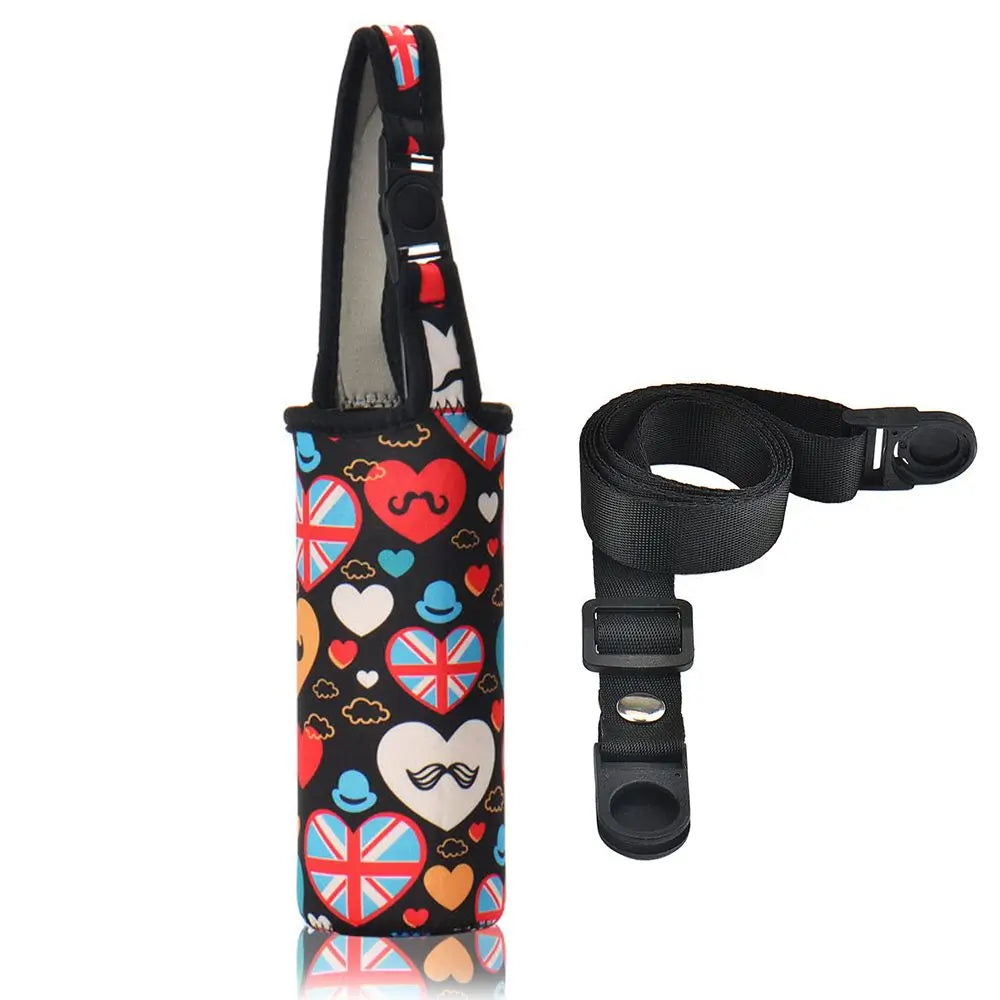 1Pcs Sport Water Bottle Cover Case with Shoulder
