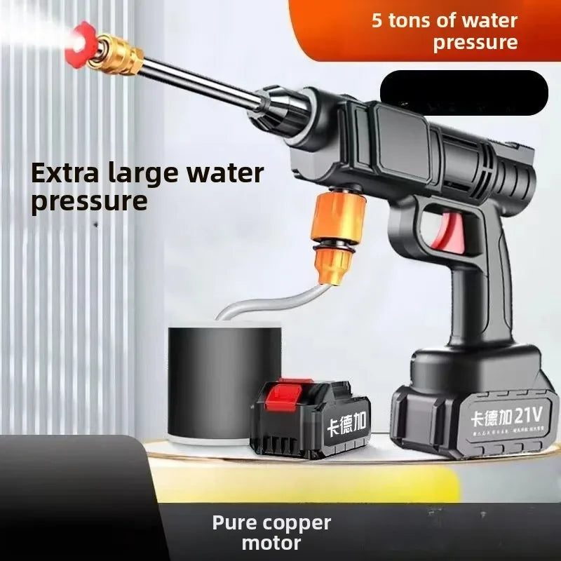 High Pressure Water Gun Wireless Car Washing Machine