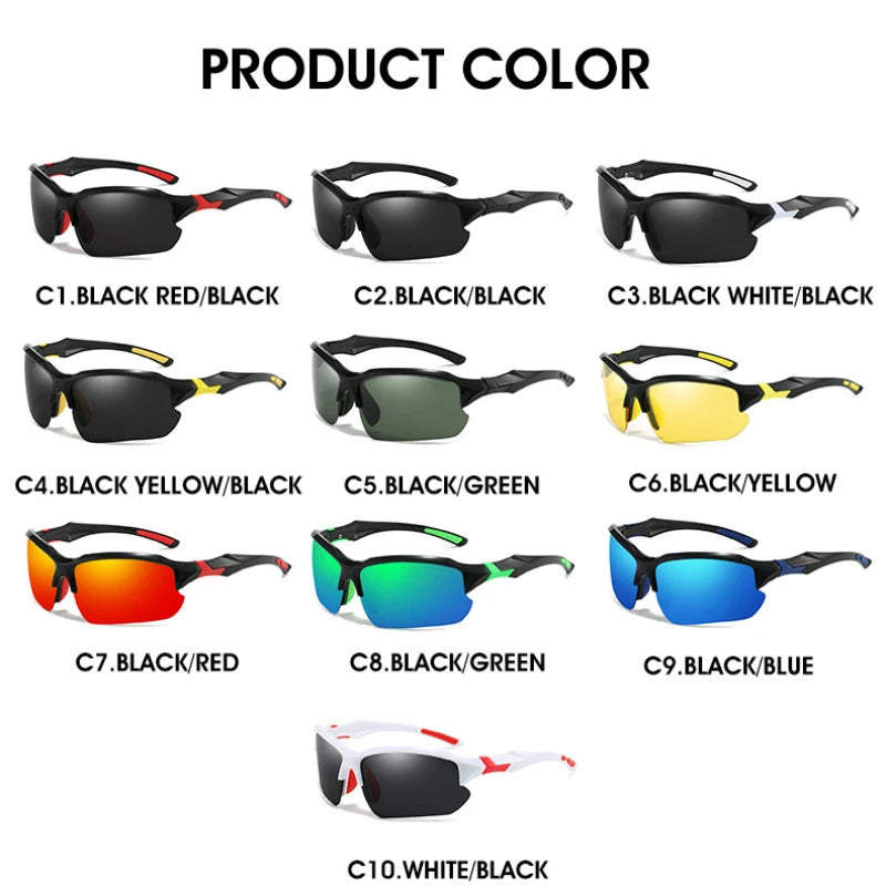 Cycling Polarized Sunglasses for Hiking Fishing