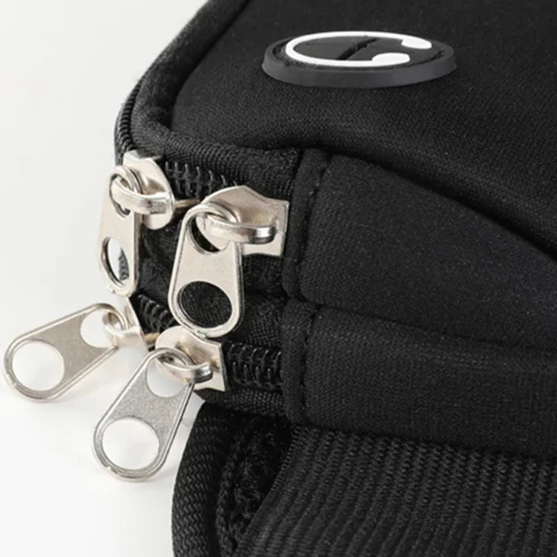 Sport Running Waist Bag Zipper Fanny Pack Adjustable