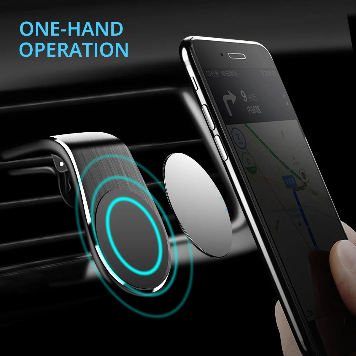 Magnetic Car Phone Holder  Multifunctional  Air
