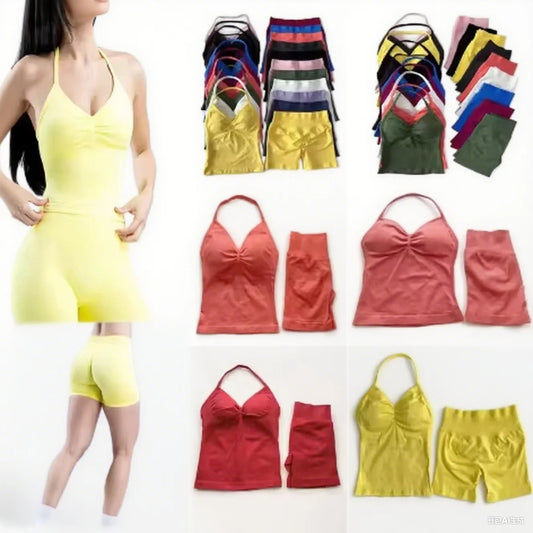 Summer fitness shape  beautiful shoulder straps