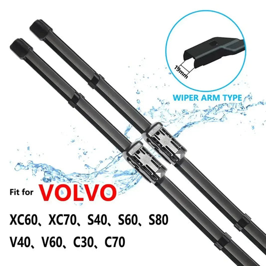 Voor VOLVO XC60 XC70 S40 S60 S80 V40 V60 C30 C70 Voorruit Ruitenwissers
