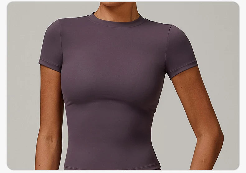 Women's Sports T Shirt Summer Short Sleeve Running
