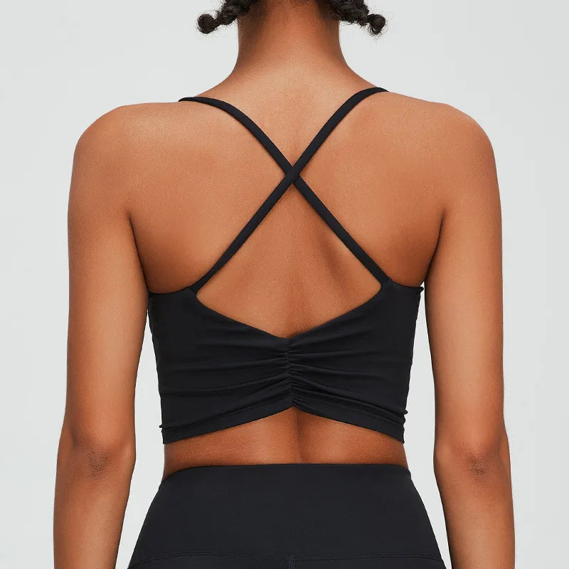 New Sports Underwear Female Cross Back Undershirt