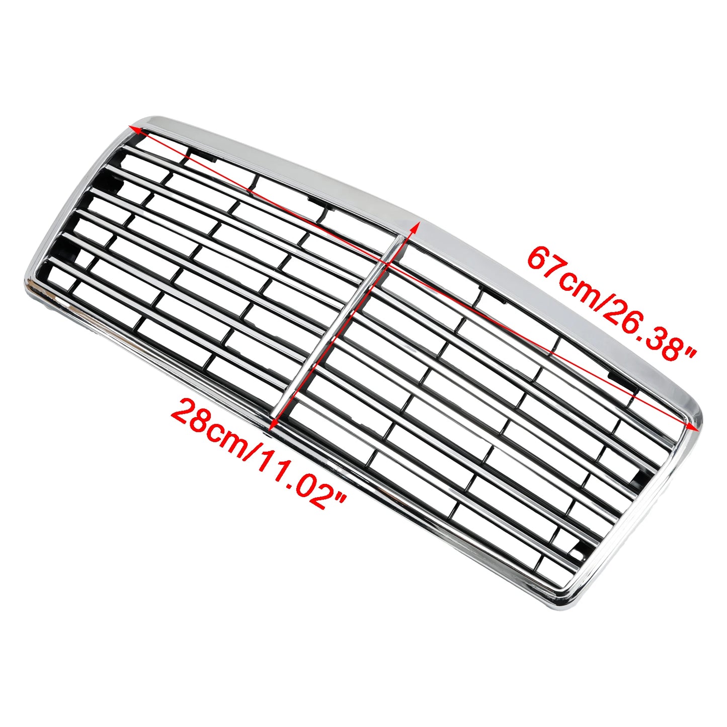 Artudatech Front Bumper Grille Grill Fit Mercedes-Benz E-Class