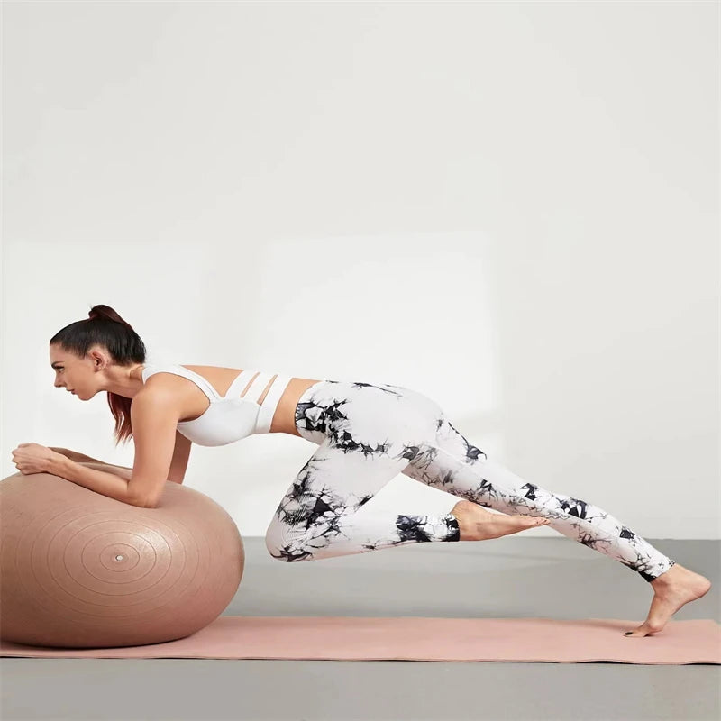 Sexy dames gym yoga leggings hoge taille push-up legging