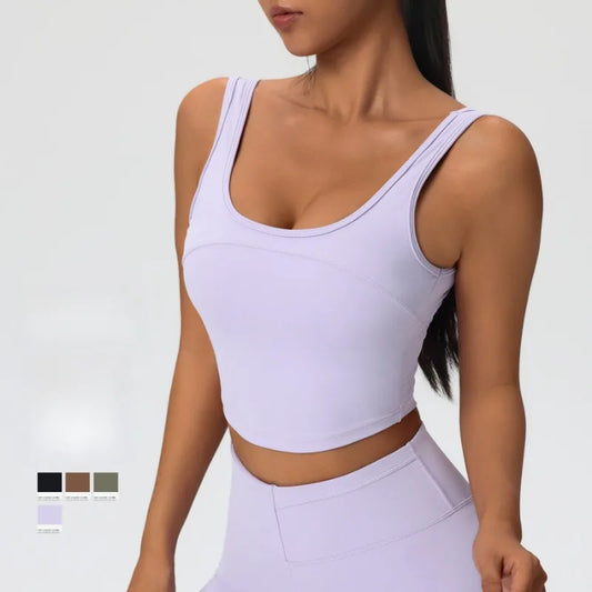 Fashion Sports Underwear Women Shockproof Gathering