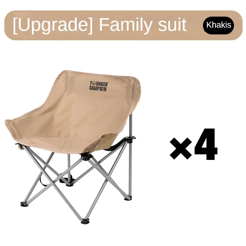 Outdoor Folding Moon Chair Portable Chair Camping
