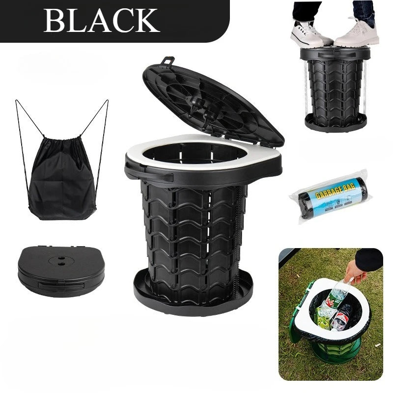 CLS Portable Foldable Camping Toilet Outdoor Travel