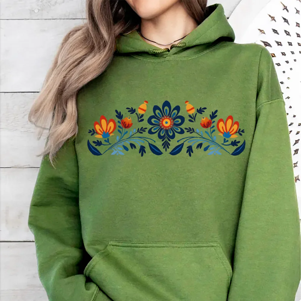 Hoodie Women Casual Washed