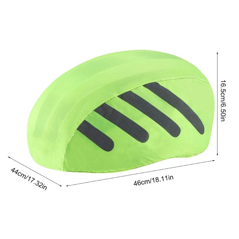 Fietsen Fietsen Helmen Regenhoes met Reflecterende Strips Waterdicht