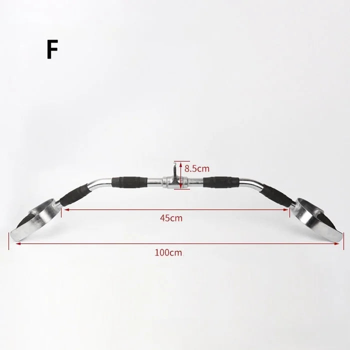 Fitness Solid T-bar, V-Bar Heavy Duty Load