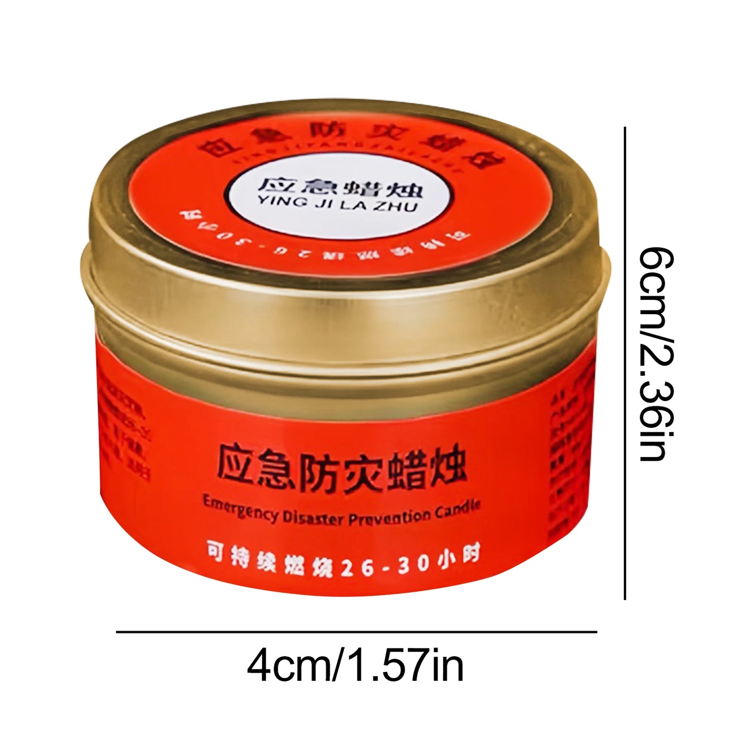 Windproof Candles 30 Hour Light Long Lasting