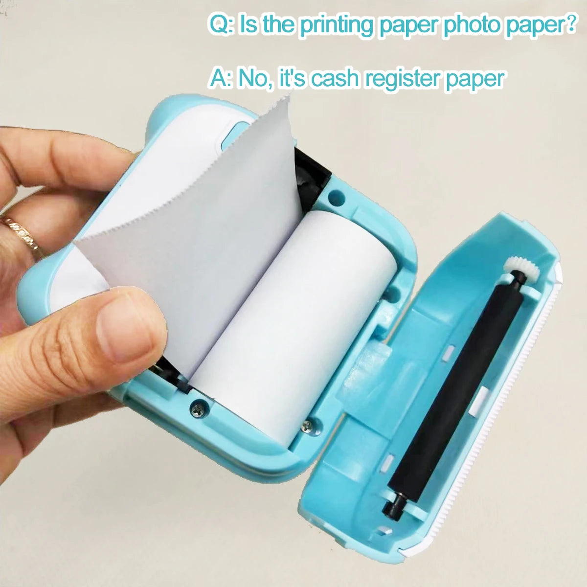 Mini Printer, Portable Thermal Printer