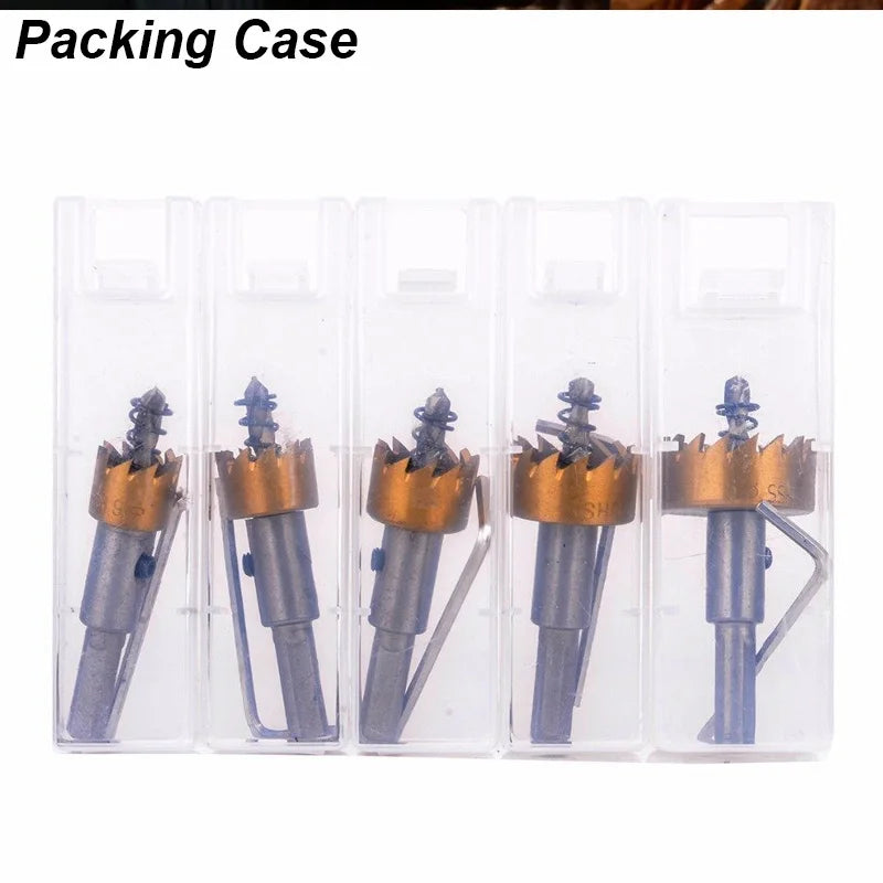Hole Saw Cutter Drill Bit Set Holesaw Core HSS